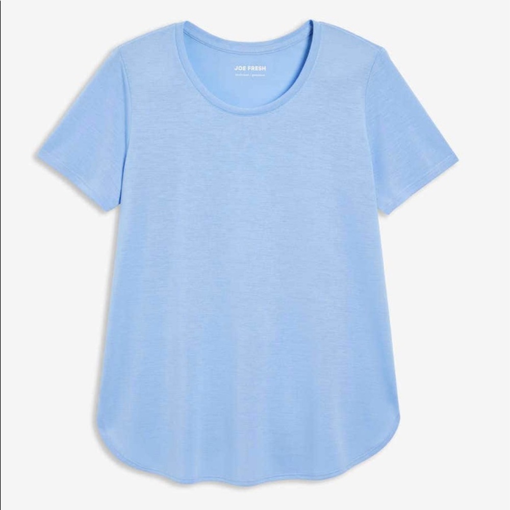 Joe Fresh Blue Active Wear Tee